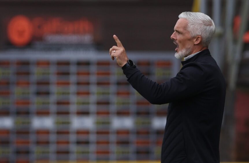 Dundee United manager Jim Goodwin