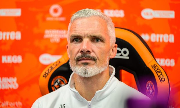 Jim Goodwin, pictured, is delighted by his options in midfield