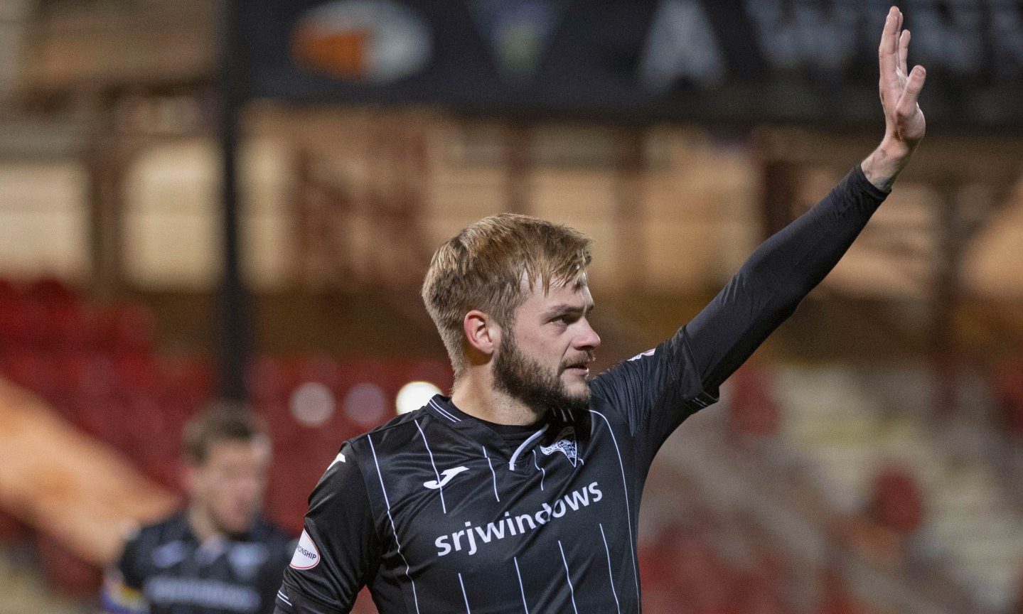 Andy Ryan during his three-year spell with Dunfermline.