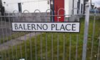 Balerno Place street sign