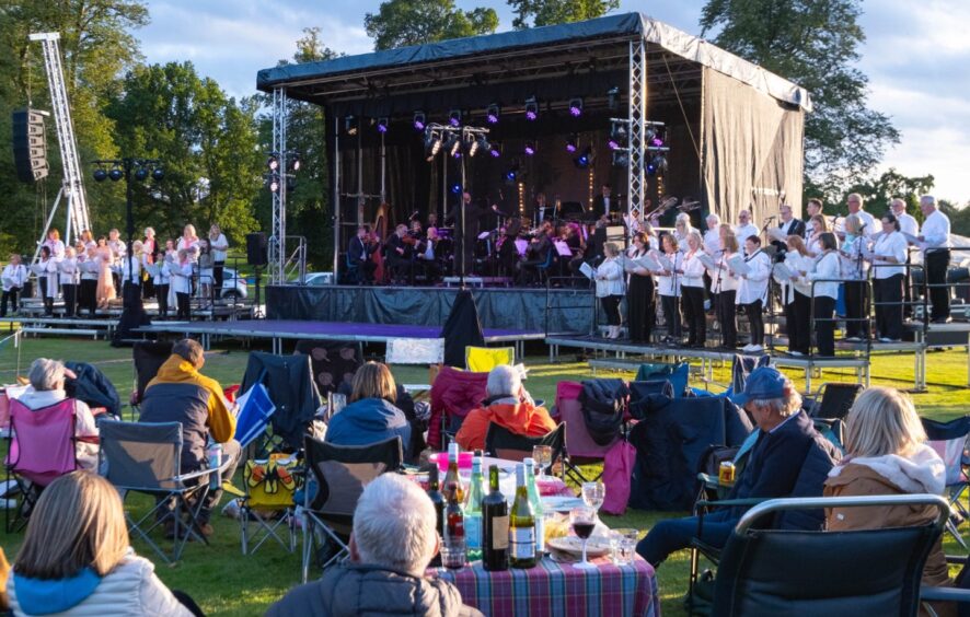 Glamis Proms back at the historic Angus castle after a six-year absence.