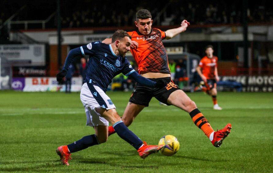 Ross Graham helped to shut out Dundee on his maiden United start