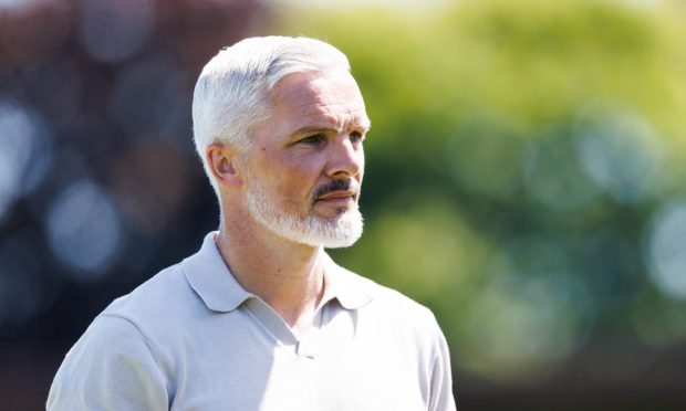 Dundee United manager Jim Goodwin