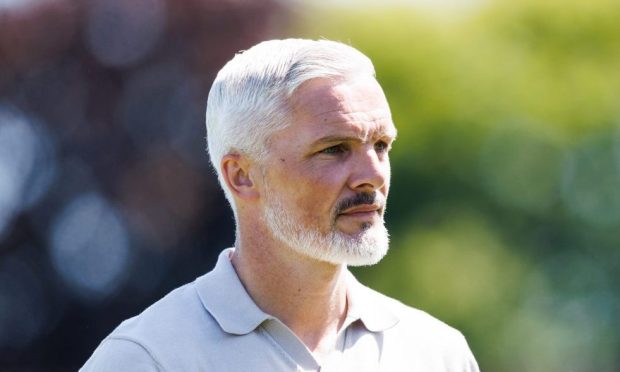 Dundee United manager Jim Goodwin