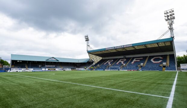 Raith Rovers' Stark's Park.