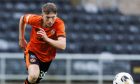 Brandon Forbes in full flow for Dundee United