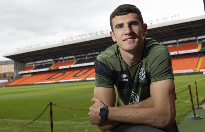 Dundee United defender Ross Graham, pictured at Tannadice