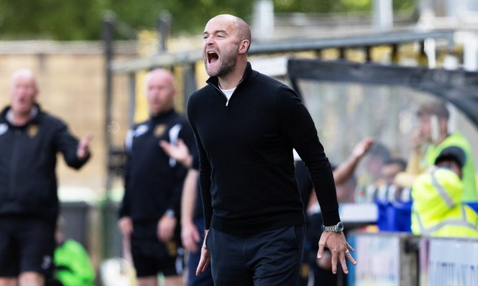 Dunfermline Athletic F.C. manager James McPake.