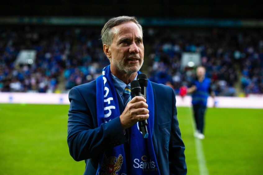 St Johnstone owner Adam Webb.