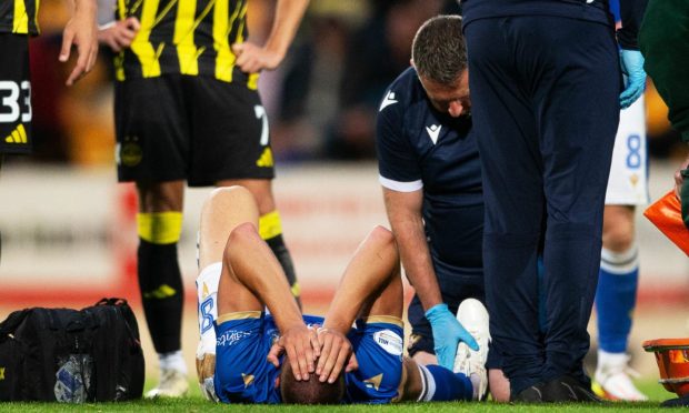 St Johnstone's Sam McClelland has suffered a serious injury.