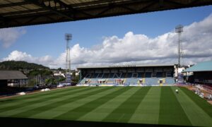 General view of Dens Park.