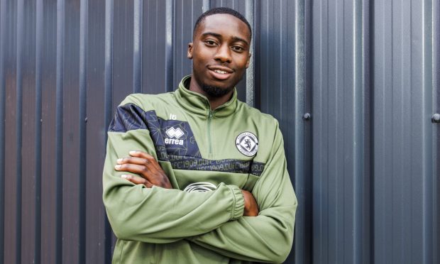 Emmanuel Adegboyega could make his Dundee United debut against Ross County.