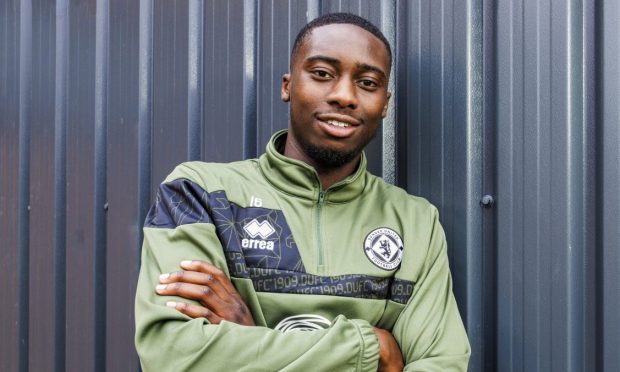 Emmanuel Adegboyega could make his Dundee United debut against Ross County.