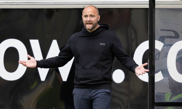 Dunfermline Athletic F.C. manager James McPake.