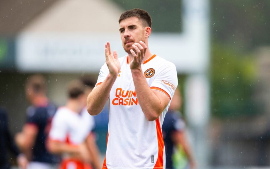 Dundee United defender Declan Gallagher