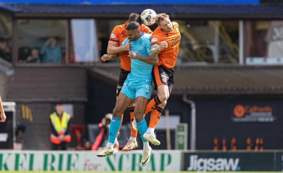 Dundee United fought for everything in a gutsy victory