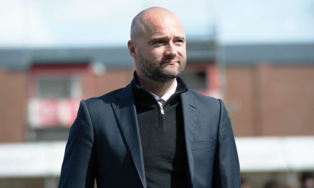 Dunfermline Athletic F.C. manager James McPake.