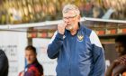 St Johnstone manager Craig Levein on the sidelines