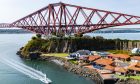 The home sits in a breathtaking location next to the Forth Bridge. Image: Connell and Connell WS