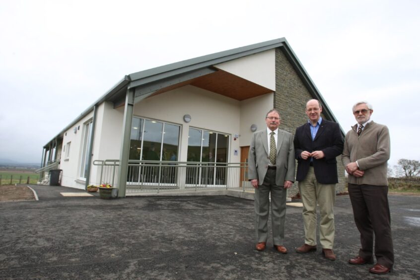 New Eassie Hall official opening in 2011.