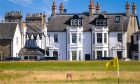 The home overlooks the fourth fairway of Elie Golf Course. Image: Savills