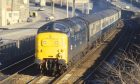 The Black Watch at Dock Street in Dundee in February 1981