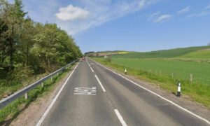 A92 near Fernie Castle