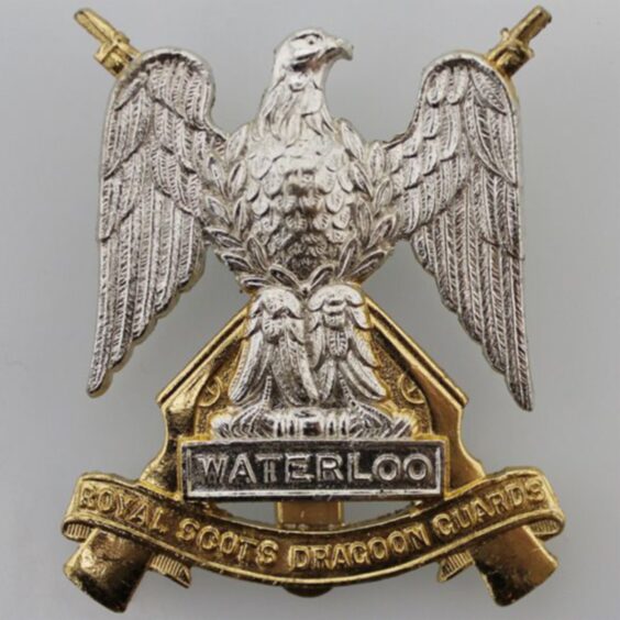 Royal Scots Dragoon Guards cap badge