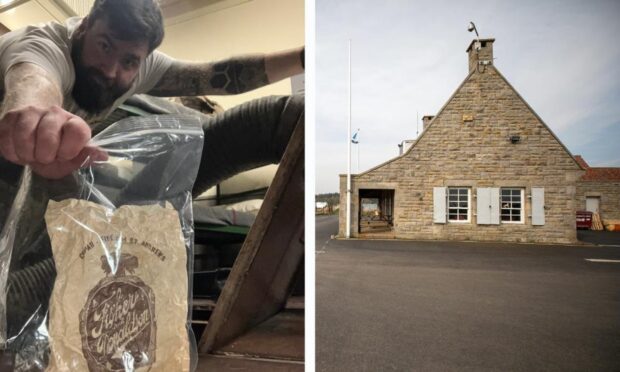 Dr Kinnear found the bag at Scotland's Secret Bunker