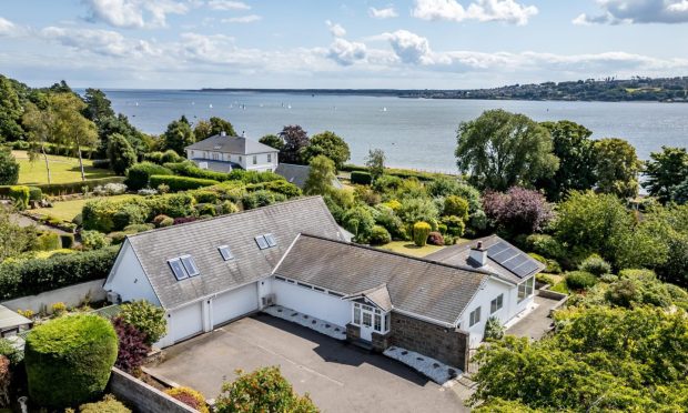 The Broughty Ferry home overlooks the Tay. Image: Verdala