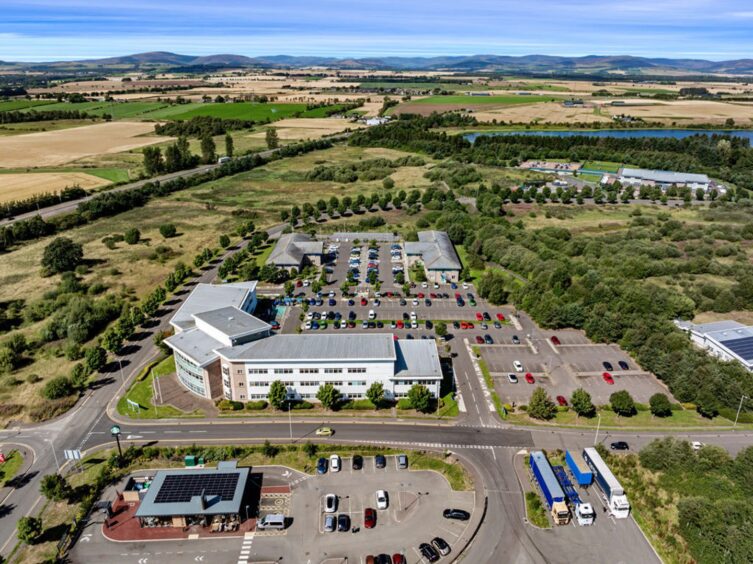 Angus House council headquarters at Fofar.