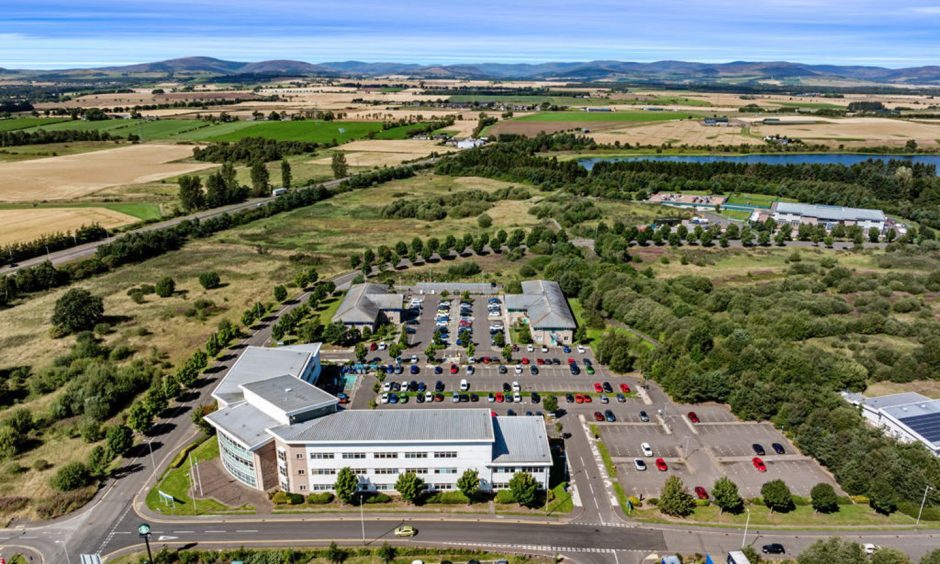 Angus House council headquarters at Forfar.