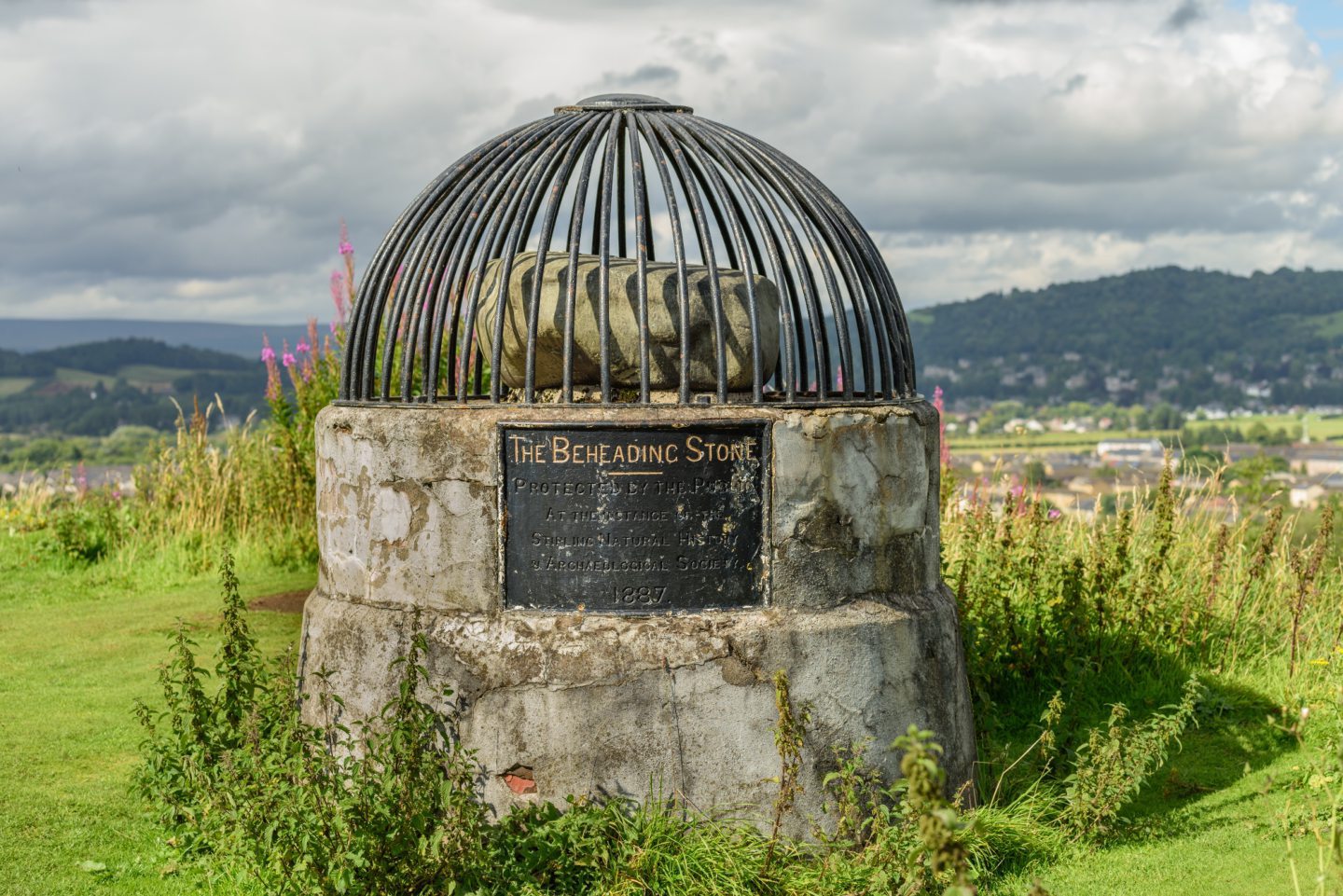 Beheading Stone in Stirling