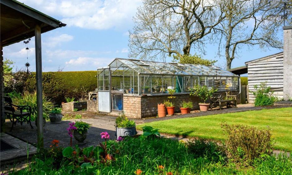 Greenhouse at Broomhill in Abernethy.