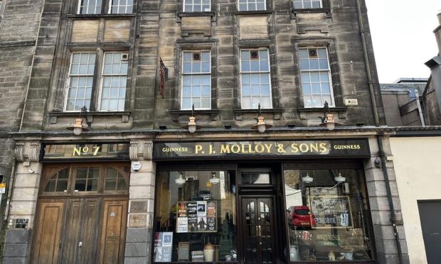 The four-storey building on Canmore Street, Dunfermline