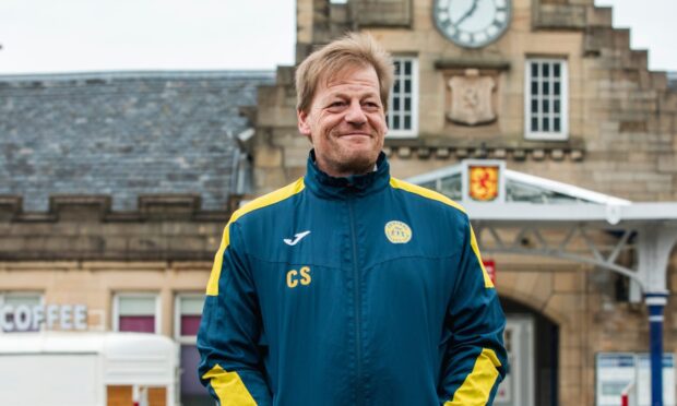 Colin Sinclair started Stirling Run Tour in 2023, after being inspired by a running tour in Rome. Image: Eve Conroy/DC Thomson