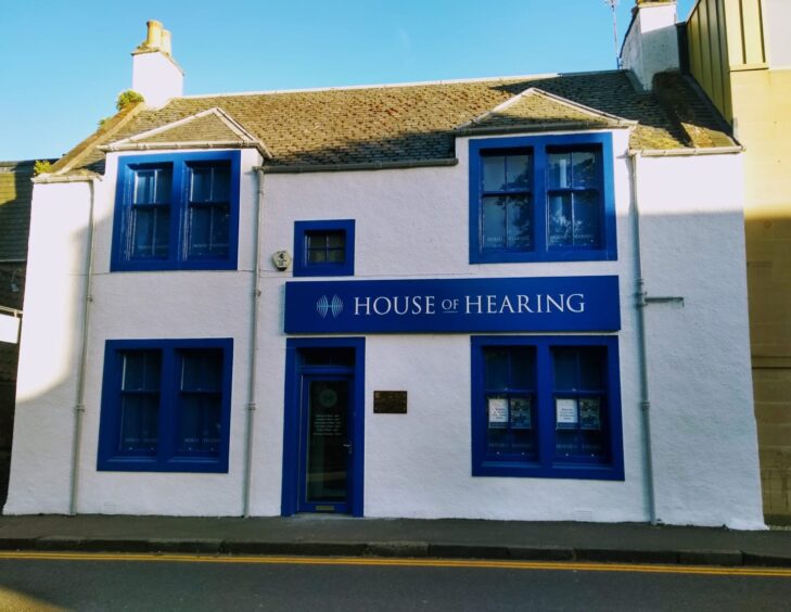 facade of House of Hearing clinic in St Andrews