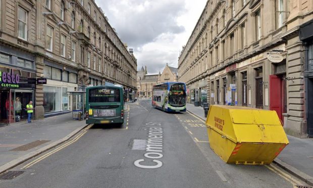 Commercial Street in Dundee.