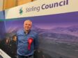 New Dunblane and Bridge of Allan councillor, David Wilson of Scottish Labour. Image: Alex Watson/DC Thomson