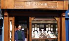 David Paterson standing outside T. Paterson Jeweller on Perth High Street in 2017. Image: T. Paterson Jeweller