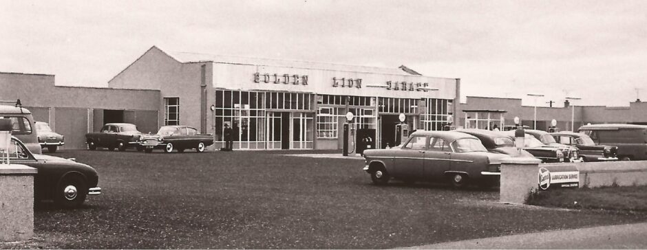 Golden Lion Garage in Arbroath.