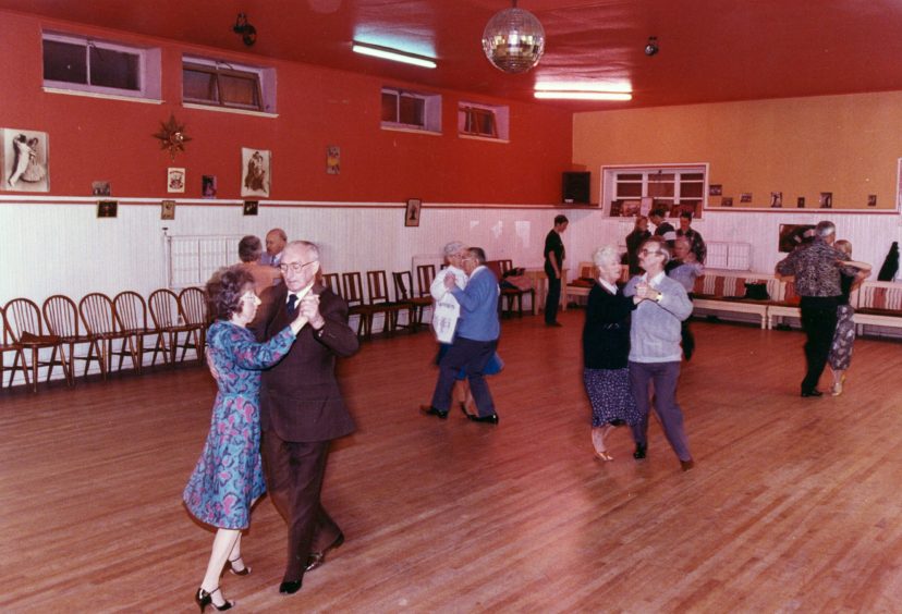 Men and women dancing at the Star Ballroom.