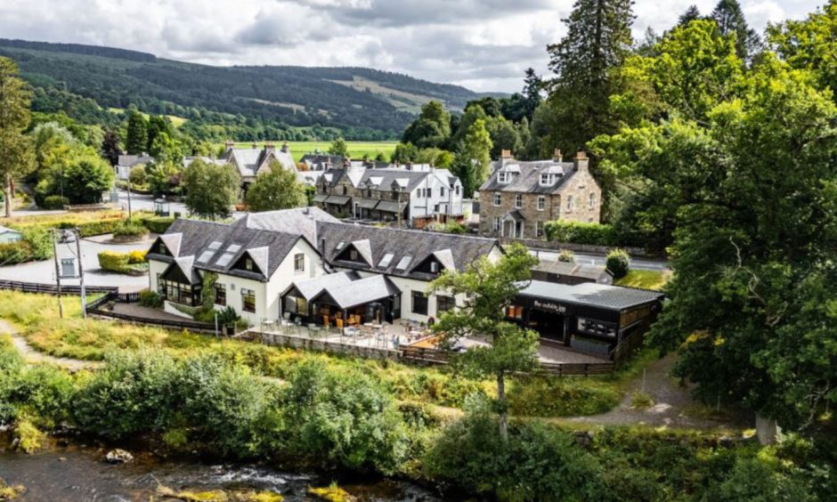 The Inn on the Tay in Grandtully.