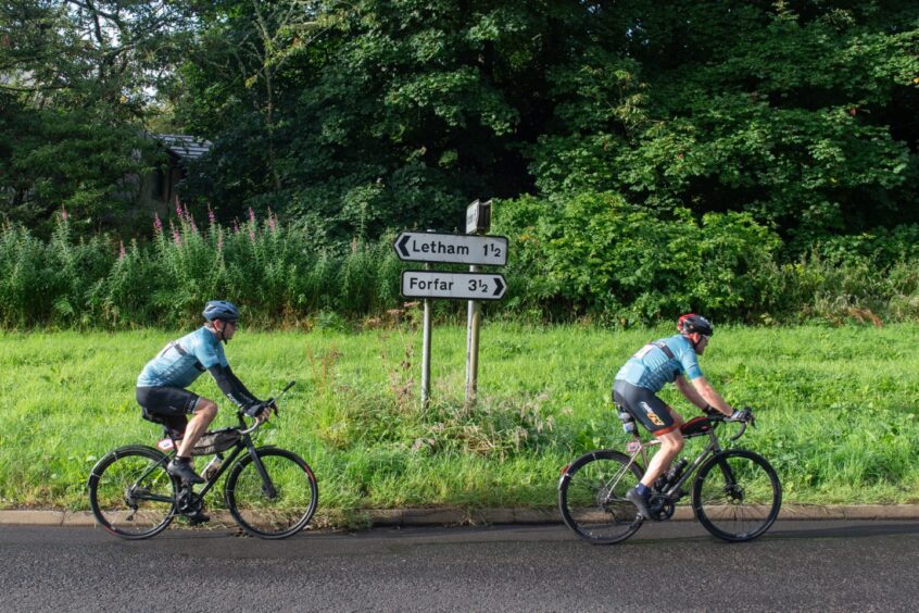 Ride the North cycle event in Angus.