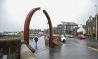 The floodgates in Broughty Ferry. Image: Kim Cessford/DC Thomson