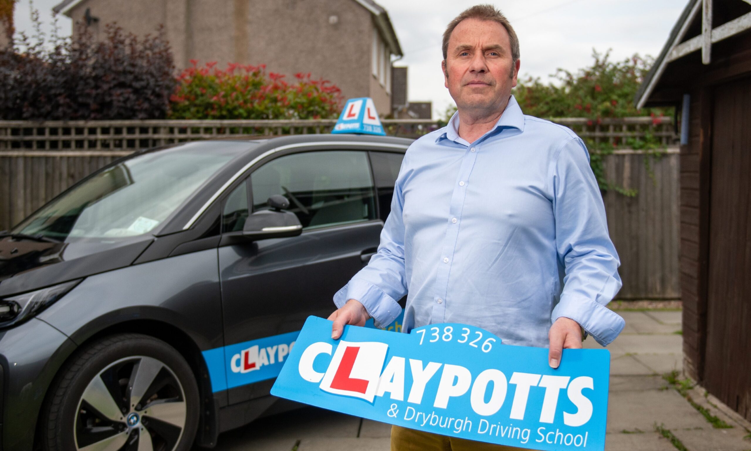 Kenny Patterson, who runs Claypotts Driving School. Image: Kim Cessford / DC Thomson