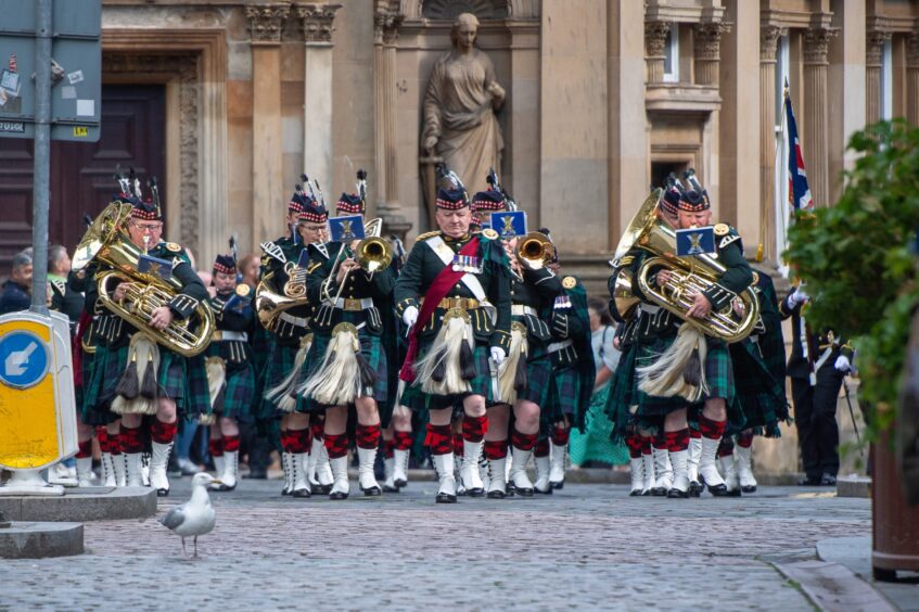 Dundee sea cadets 85th birthday parade