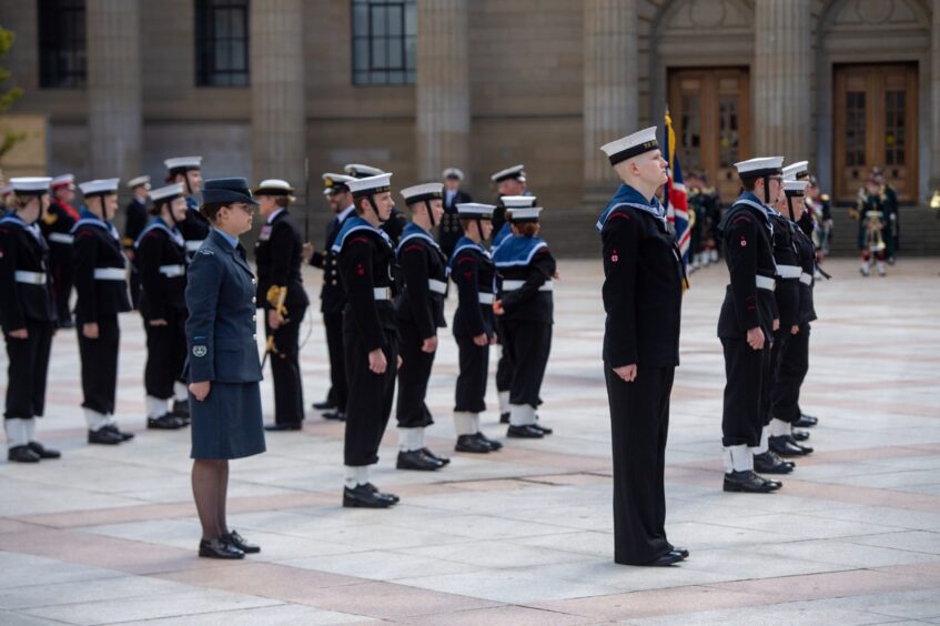 Dundee sea cadets 85th birthday parade