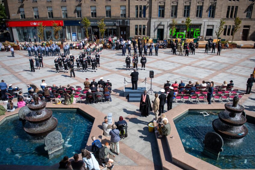 Dundee sea cadets 85th birthday parade