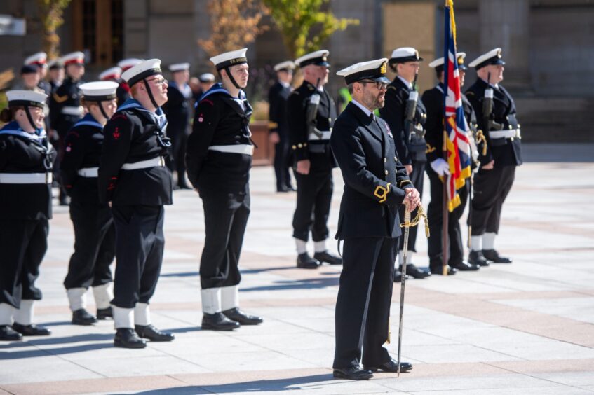 Dundee sea cadets 85th birthday parade